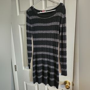 Long sleeve sweater dress